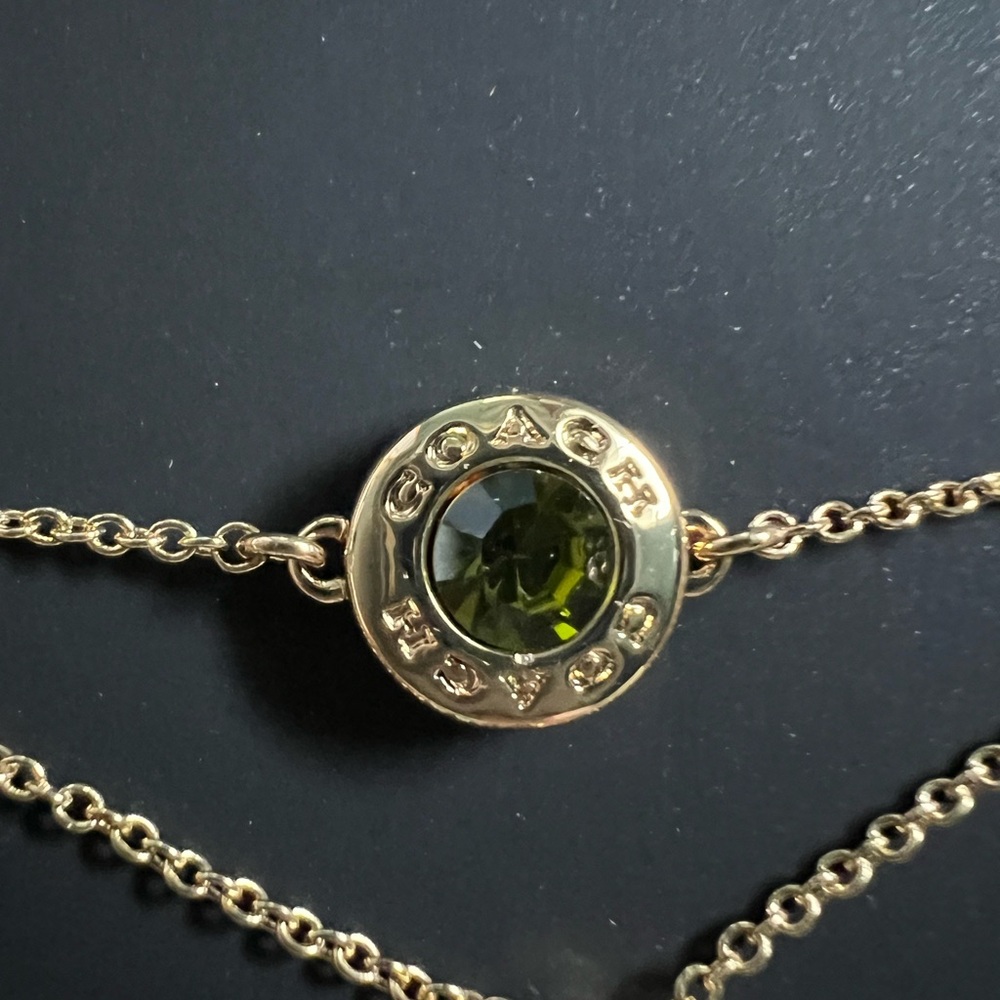 Coach Open Circle Slider Bracelet